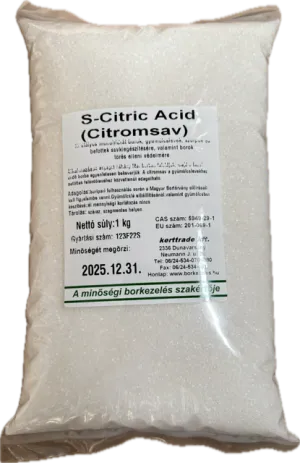Citromsav 25 kg