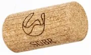 SÜBR M 38x24 mm él letöréssel saját logós nyomtatással